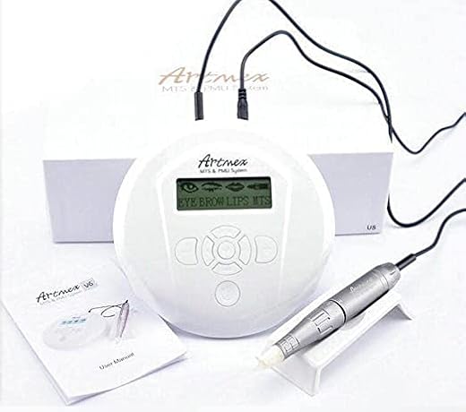 BodyTechSolution Artmex V6 Permanent Makeup machine, For Professional Derma pen MTS &amp; PMU Makeup Tattoo System for Salons/...