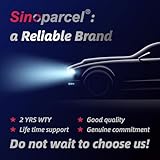 Sinoparcel 2025 H7 LED Headlight Bulb, 500% Brighter Cool White H7 Headlight Bulb for Low/High Beam Headlamp, Fog Light, Built-in Cooling Fan, Canbus Error Free, Pack of 2 - Image 5