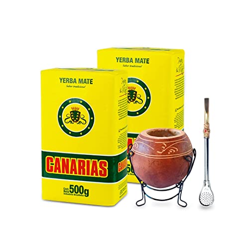 Mate Experience Pack - Idea Regalo - 2 Unidades de Yerba Mate Can...