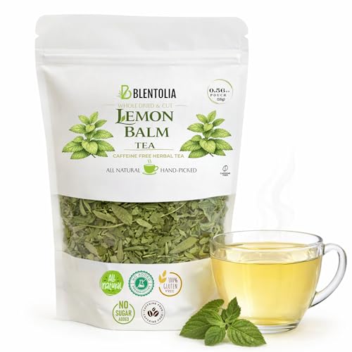 Blentolia Melissa Lemon Balm Leaf – Calming Herbal Tea –