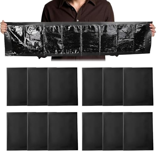 Kakerlakenfallen,12 Stück Schabenfalle,120cm * 28cm,Kakerlaken Falle,Kakalakenfallen,Insektenfalle,für Schaben Monitoring,Ungiftig, Spinnenfänger zur Küche,Garten,Haus und Wohnbereiche,Lagerhalle