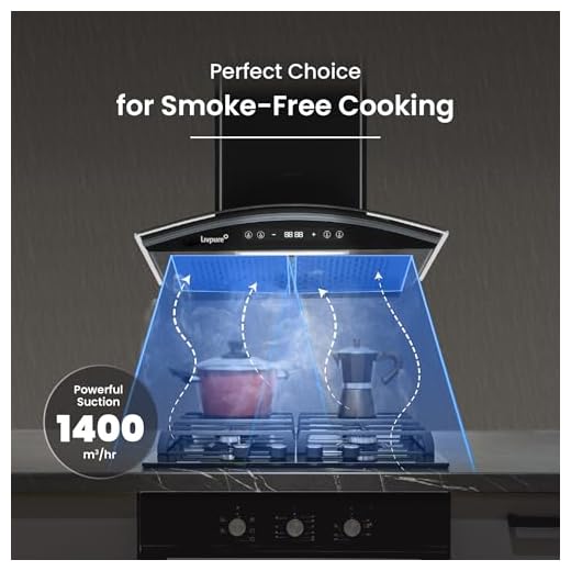Livpure Eterna 60 cm | Curved Glass | 1400 m³/hr Suction | BLDC Motor | Filterless | Touch & Gesture Control | Low Noise | 10 Years Motor + 1 Year Comprehensive Warranty | Black