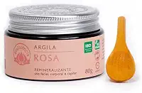 Argila Rosa: Beleza E Cuidado Para Peles Sensíveis 80g