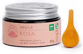 Argila Rosa: Beleza E Cuidado Para Peles Sensíveis 80g