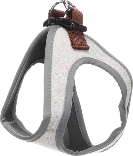 Flamingo Dog Harness Step&Go Nelson Grey M 35cm 42cm - Image 3