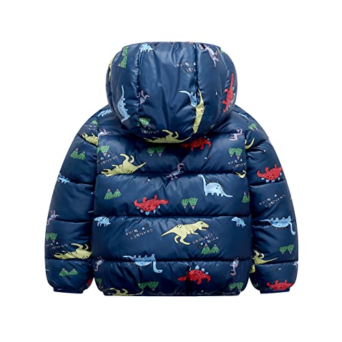 Srkrando Toddler Puffer Jacket Baby Boy Fleece Coat Infant Winter Clothes 3T 4T For Kids thumb #1