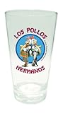 Breaking Bad Pint Glass LOS POLLOS HERMANOS