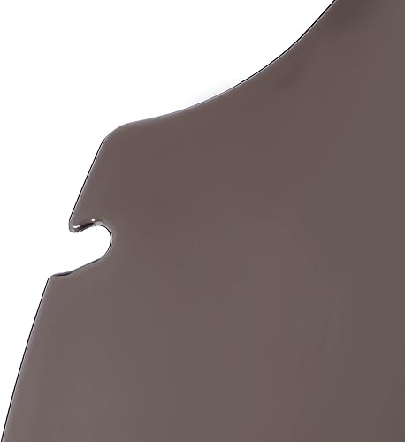 Miniatura 6 de Parabrisas de motocicleta de 13 pulgadas apto para Harley Road Glide FLTR FLTRX 14-23 (doble deslizamiento ligero) (humo oscuro A)