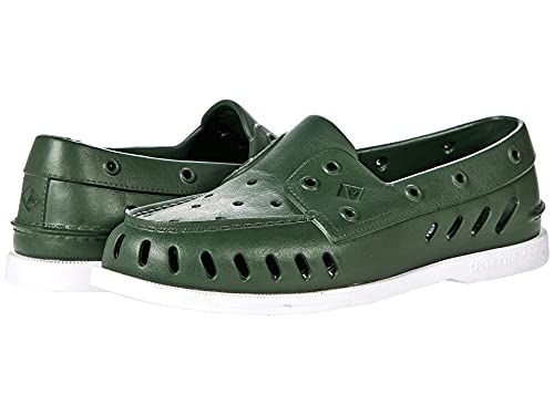 Sperry Sapato masculino autêntico original flutuante, Verde, 13