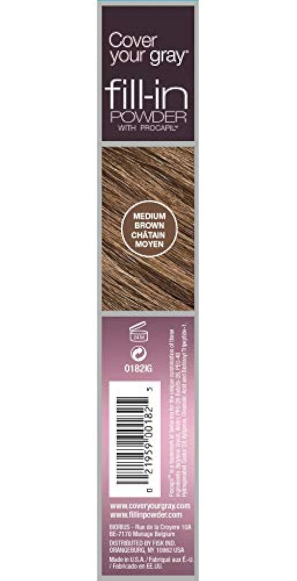 Fill-In Powder Medium Brown with Procapil