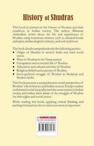 Image of History of Shudras : Who Were Shudras? -About Shudras |Caste and Class by Dr. B.R. Ambedkar|History of the Indian Caste