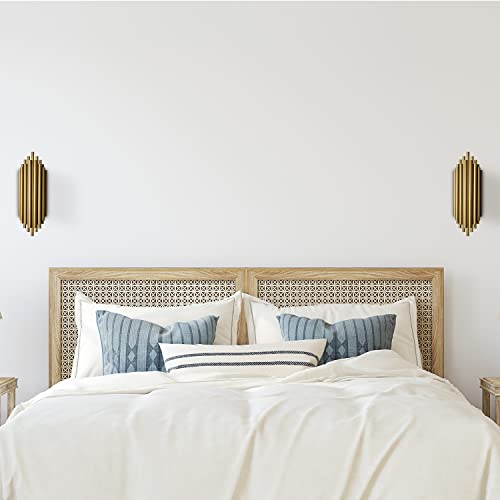 Axiland Modern Metal Wall Lamp 2-Light Brass Wall Sconces Stainless Steel Wall Lighting Fixtures #TOP4