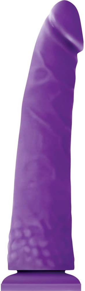 Ns Novelties Ns Novelties Colours Pleasures Thin 8-inch Dildo, Purple
