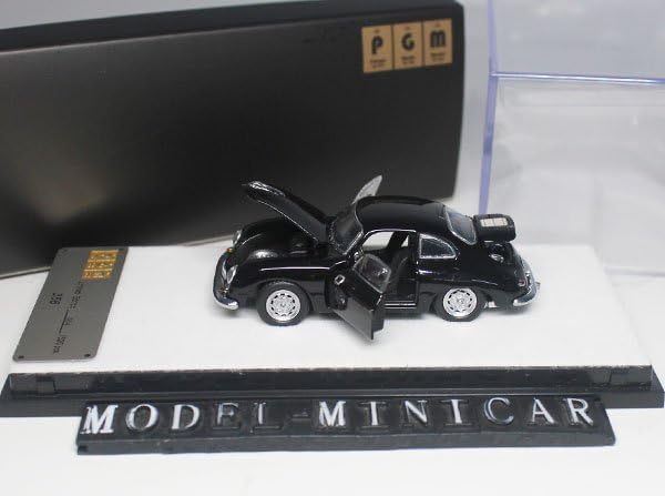 Amazon | △限定品！Black！全開閉！PGM 1/64 ミニカー Porsche 356