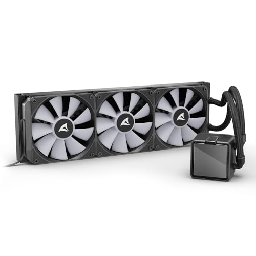 Refroidissement à eau Sharkoon S100 ARGB Black pour PC - 3