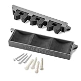 Rockler Carbide Turning Tool Holder – Durable ABS Tools Rack for Secure Storage – Easy Access Woodworking Accessories w/Foam Clip Design – Expandable Lathe Tool Holder for Organized Workflow