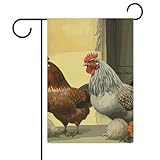 Excellent cadeau : les drapeaux de jardin floraux de bienvenue montrent votre amour pour la vie et le respect des festivals traditionnels à vos amis. Vous pouvez également faire plaisir à vos amis, lorsque vous faites une fête dans le jardin ou la pelouse, vous pouvez également voir les drapeaux de cour saisonniers de ferme pour la décoration extérieure et sentir le bonheur.