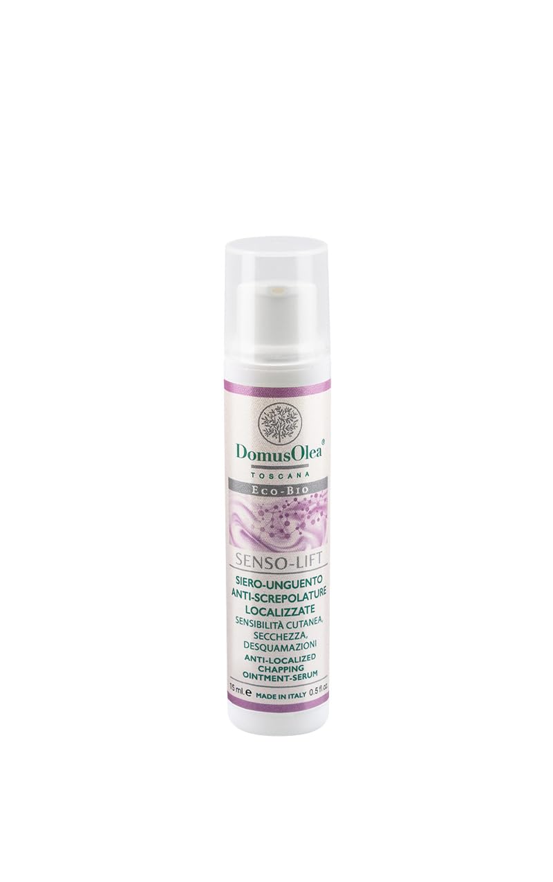 DOMUS OLEA TOSCANA SENSO-LIFT - SERUM - LOCALIZED ANTI-CRACKING Ointment 8 ml ECOBIO 183, 8 g (Pack of 1)