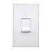 Lutron NFTV-WH Nova 0-10V 60A Fluorescent LED Single Pole Slide-to-Off Dimmer, White