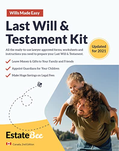 Last Will & Testament Kit (2022, Canadian Edition Book 1)