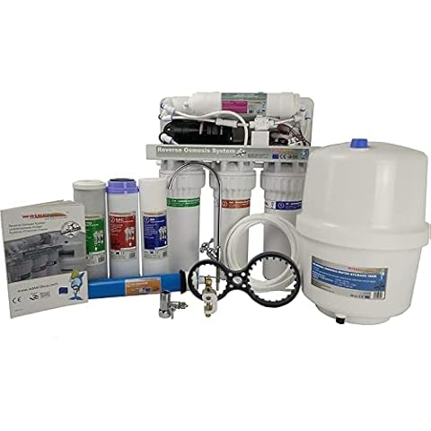 Water2buy Reverse Osmosis RO600 | 5 Stage Reverse Osmosis Water Filter System with Pump Cover