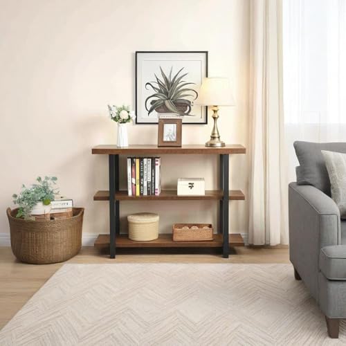 Muebles de acento en madera maciza para decoración de recibidores 5