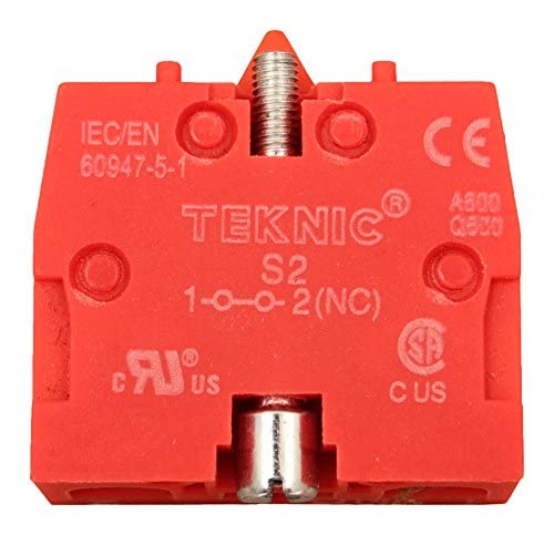 PUSHBUTTON NORMALLY CLOSED ELEMENT NC (10)