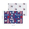 FOCO Philadelphia 76ers NBA Team Color Bed in a Bag Comforter Bedding 5 Piece Set - Twin #5
