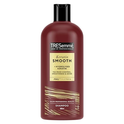 TRESemme Keratin Smooth Shampoo salon professional quality hair care for 72h frizz control, smoothness & shine 6x 680 ml - Image 2