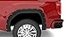 Lund 19-22 GM Silverado RX-Rive Textured Elite Series Fender Flares w/Black Bolts - Black 2pc Rear