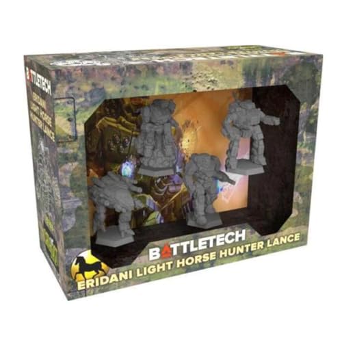 Catalyst Game Labs BattleTech | Miniatures | Eridani Light Horse Hunter Lance | Expansion | Miniature Game Ages 14+