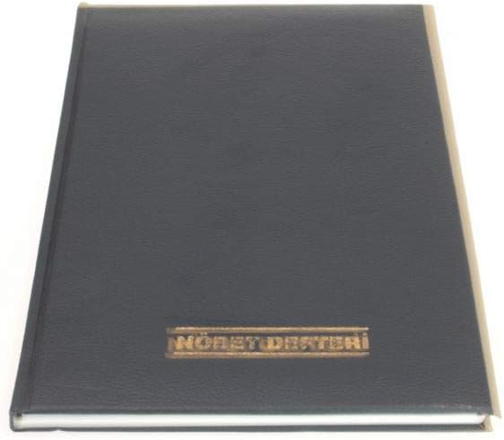 NÖBET DEFTERİ SUNİ DERİ 100 YAPRAK 22X32