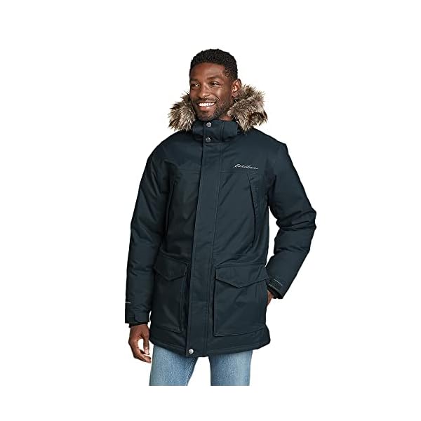 Eddie Bauer Men's Superior Down Parka, Storm Recycled, Large
