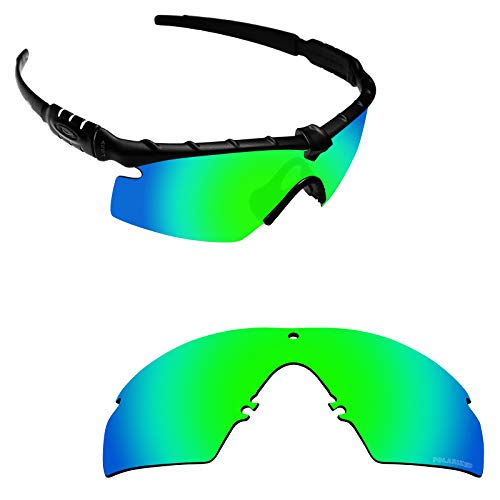 Image of Alphax Polarized Replacement Lenses for Oakley Si M Frame 3.0 OO9146 Sunglasses - Glare Reduction | Precision Cutting