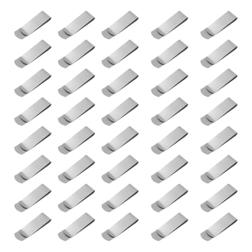 Keboyoe 40 Piezas Clip de Dinero de Metal Pinza para Billetes de Acero Inoxidable Pinza de Plata para Billetes Hombre Multifuncional Clip Dinero para Efectivo, Factura, Tarjeta de Visita