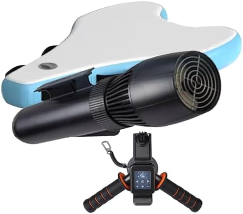 2 in 1 Underwater Scooter & Paddleboard - 500W Propeller, 10000mAh Battery, Remote Control, 9 Gears, Inflatable Pump, Perfect for Water Sports & Adventure Fun!