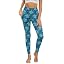 Tribal Sea Turtle Print Blue