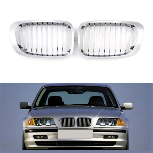 Capot de prise d'air pour résoudre le jeu de calandre avant BMW E46 99-02 - 5