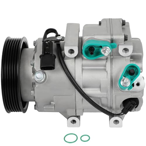 Image of ECCPP AC Compressor Fit for Kia Sorento 2.4L 2011-2015 | Fit for Hyundai Santa Fe Sport 2.0L 2.4L 2013-2018 Strong Cooling AC Compressor with Clutch