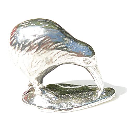 Schöne Tierfigur Kiwi - Vogel von Neuseeland aus Zinn (Pewter) von Hand Gegossen Cover