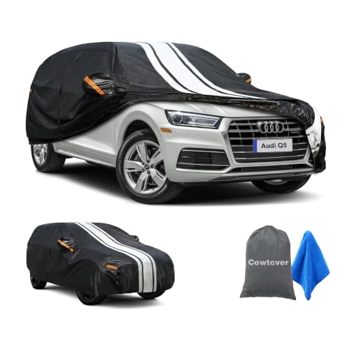 Cowtcver Car Cover Waterproof Custom Fit for Audi Q5 2008-2026