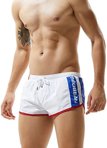 SEOBEANMens Low Rise Sports Short Swimwear Board Shorts