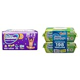 Kleenbebé Comodisec Pañales ET 5, Extra-Jumbo Unisex, Con 80 Pañales Desechables + KleenBebé Suavelastic Toallitas...