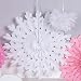 Sunbeauty 11 pcs Decoración Pompon de Papel Rosa Rosette Blanco para el...