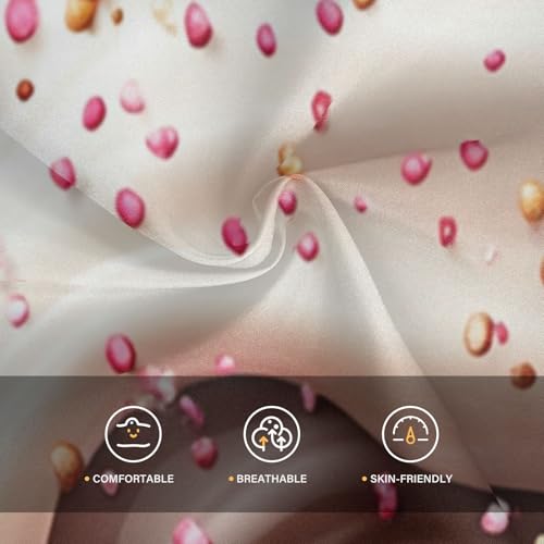 Boccsty Pink Chocolate Ice Crean Boy Summer Shorts Sets Hawaiian Toddler Boys T-Shirt & Pants 2 Pcs 3T4