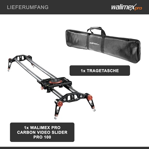 Walimex Pro Treppiede A Binario In Carbonio Pro 100 - 7