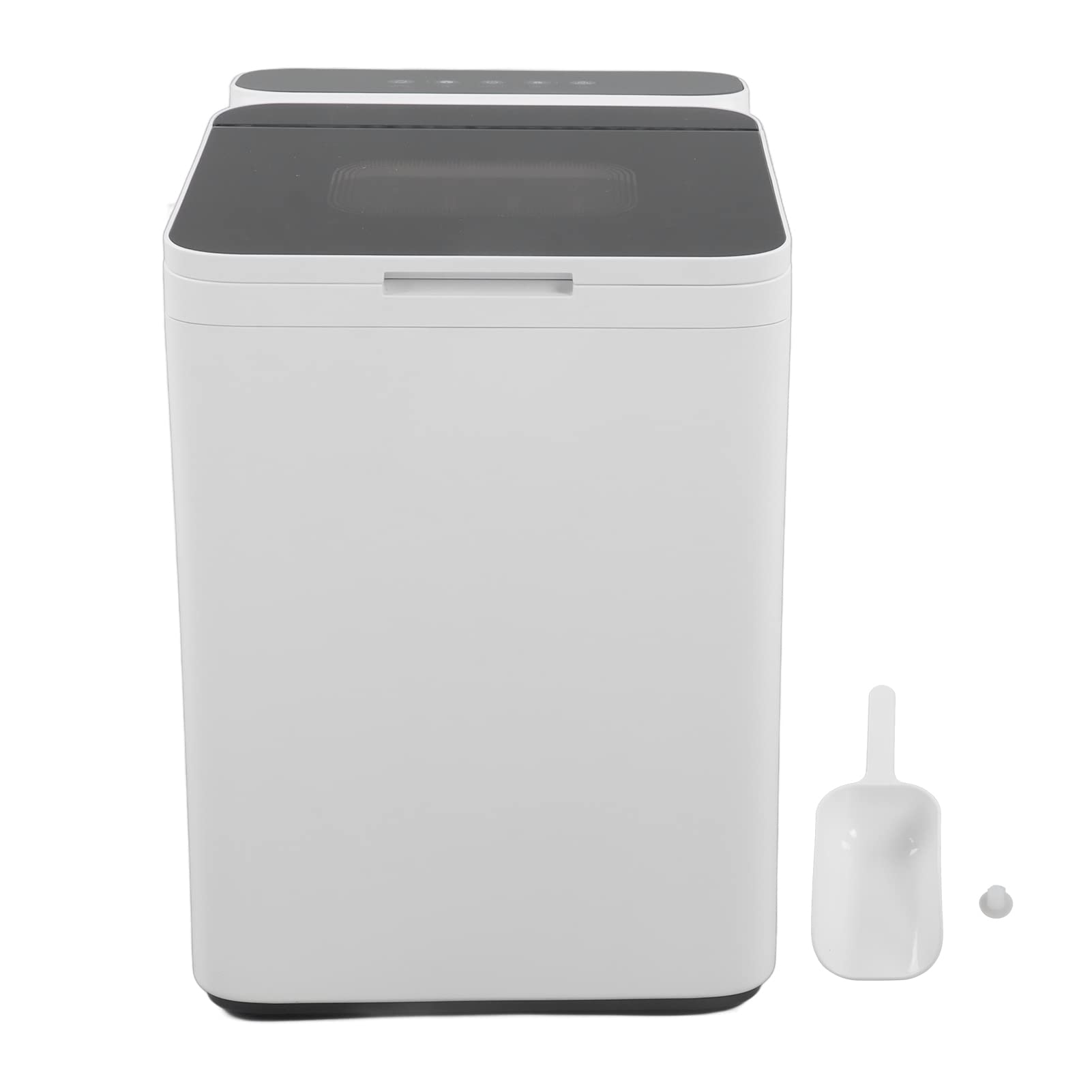 Fabricante de Hielo Portátil, Máquina de Fabricante de Hielo de Encimera 1.5L Tanque de Agua, Fabricante de Hielo de bajo Ruido para el Hogar, Oficina, Fiesta