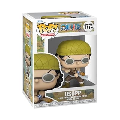 Funko Pop! Animation: One Piece - Usopp - Figura de Vinilo Coleccionable - Idea de Regalo - Mercancía Oficial - Juguetes para niños y Adultos - Figura Modelo para coleccionistas y exhibición | Ya disponible en tu tienda friki favorita! En mundofriki.es!