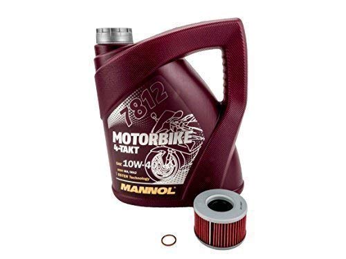 Öl + Ölfilter Set passend für Honda CX500 C PC01 (Güllepumpe) 1978-1982