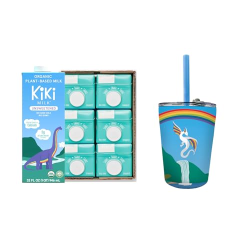 Kiki Milk Plant Based Milk Unsweetened and Insulated Cup Bundle